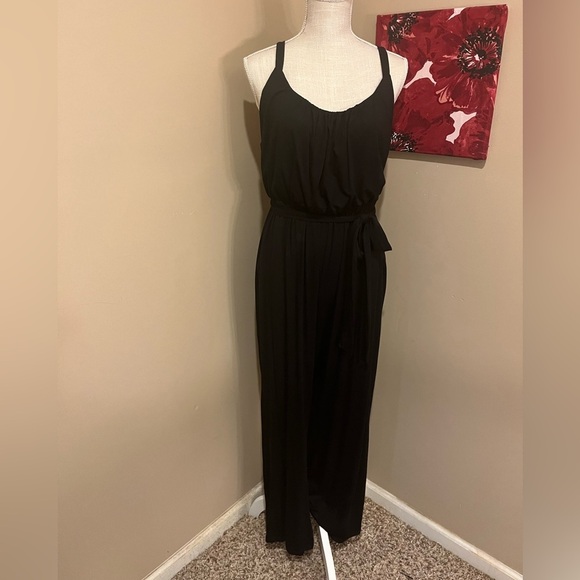 MARKET & SPRUCE Florence Knit
Jumpsuit Color: Black Size: XX-Large - Picture 4 of 9